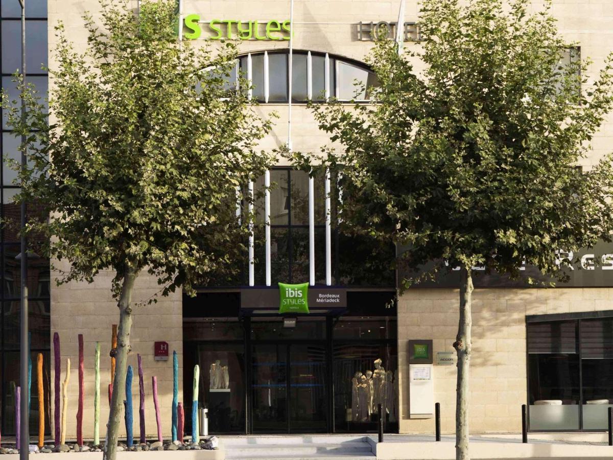 Hotel ibis Styles Bordeaux Centre Mériadeck Exterior foto